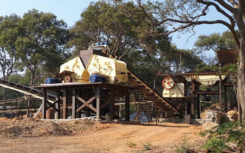 平頂山破碎生產(chǎn)線-河南紅星機(jī)器