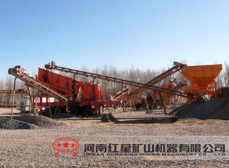 紅星為山東用戶設(shè)計(jì)的砂石生產(chǎn)線