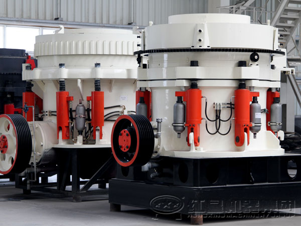 二級破碎之圓錐式破碎機