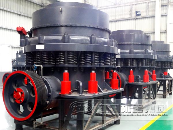 銅礦石圓錐破碎機
