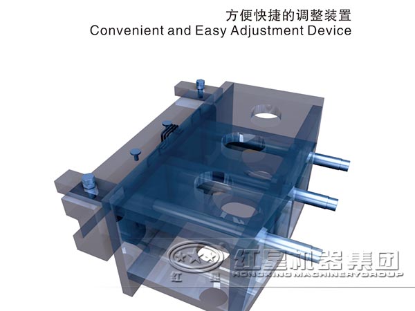 鄂式破碎機調(diào)整座結(jié)構(gòu)改進方案