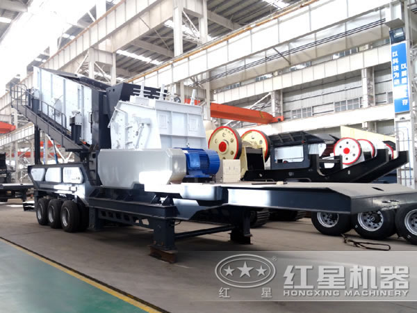 車載流動碎石子機車間