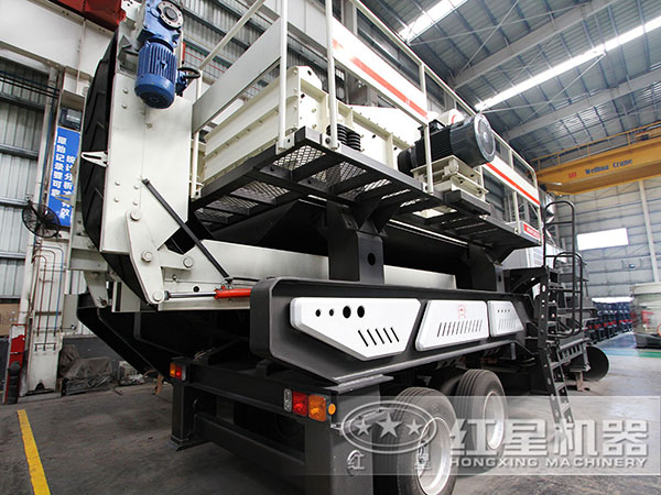 大型錘式移動破碎站