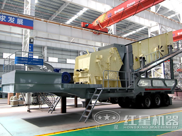 移動反擊破碎機