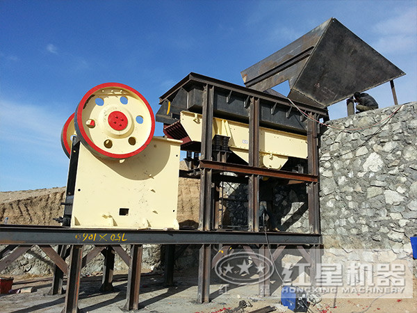 無塵石子生產(chǎn)線現(xiàn)場(chǎng)