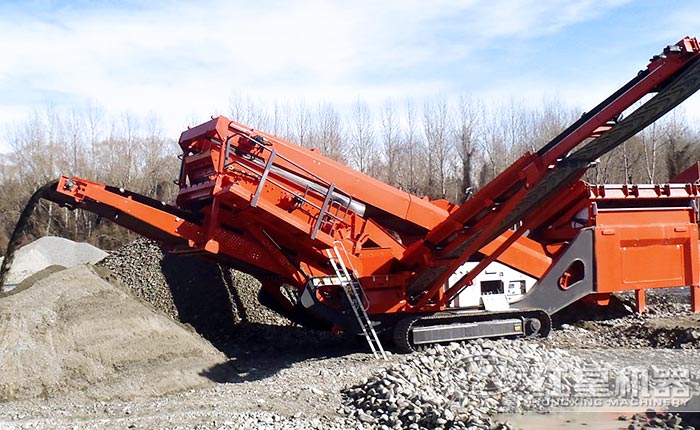 鵝卵石打砂篩砂加工現(xiàn)場(chǎng)