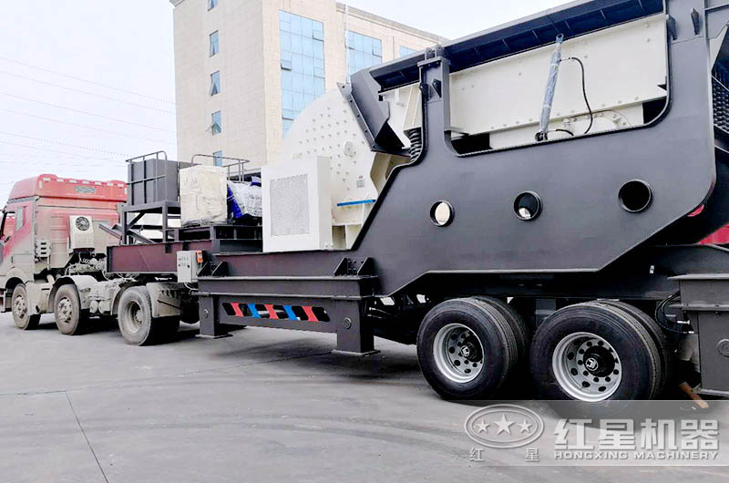 紅星移動式錘破機火熱發(fā)貨中