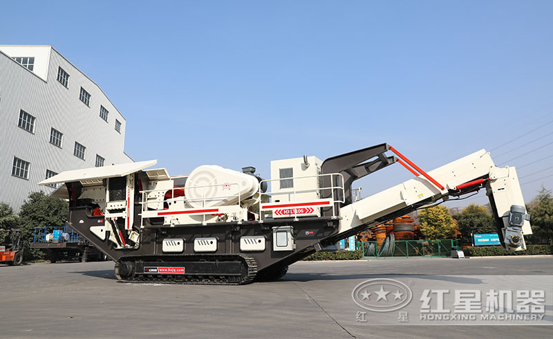 河南紅星履帶式移動69鄂破機液壓驅(qū)動，智能化程度高