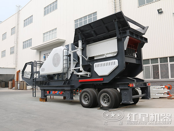 輪胎式可移動碎石機