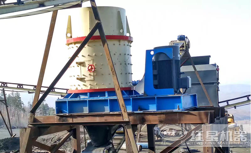 紅星復合式粉砂機制砂生產線現(xiàn)場