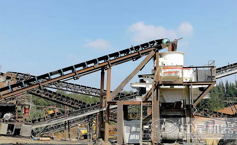 石灰石粉砂機(jī)生產(chǎn)線現(xiàn)場(chǎng)