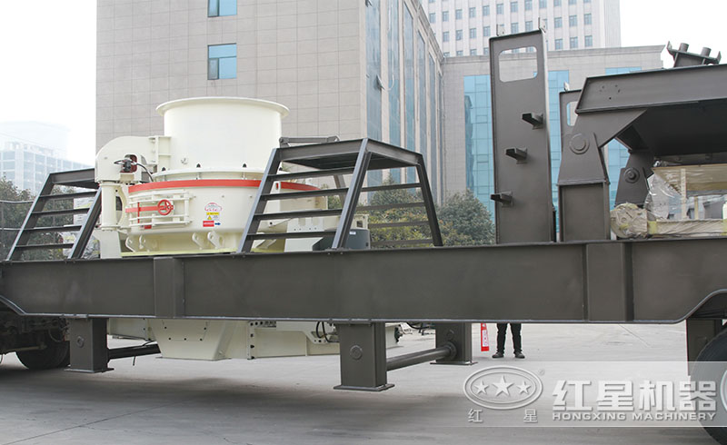 紅星移動式粉沙機高配置、優(yōu)性能，粉沙生產高產
