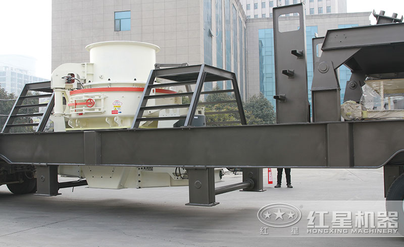 紅星移動(dòng)式制砂機(jī)自由轉(zhuǎn)場(chǎng)，流動(dòng)打沙