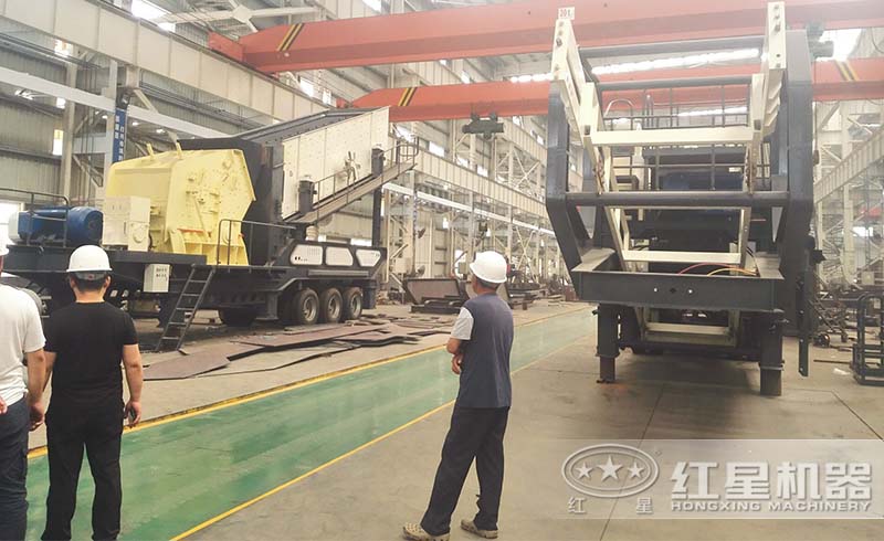 紅星建筑垃圾破碎機(jī)鑄造車間