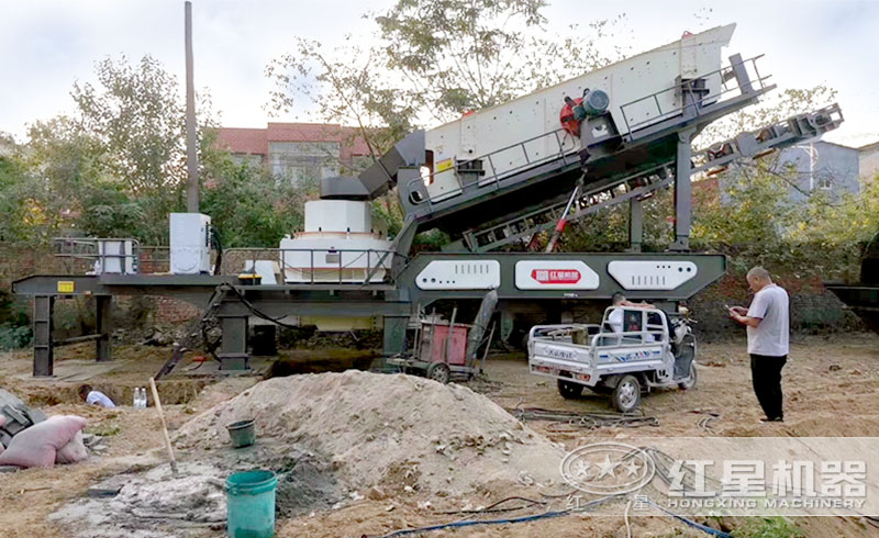 制砂設(shè)備—移動式制砂機