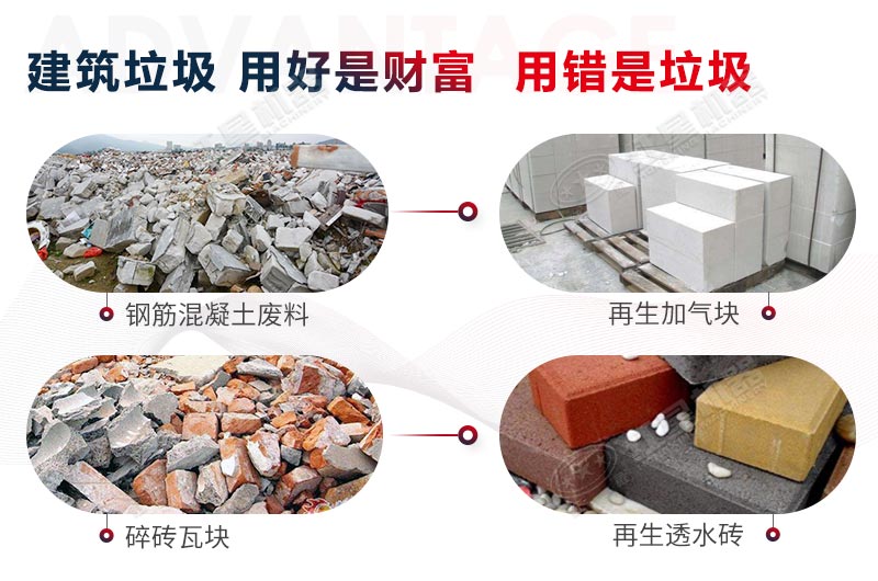 城鎮(zhèn)中建筑垃圾堆積成山