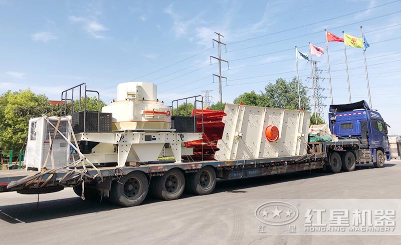 紅星鵝卵石打沙設備正火速發(fā)往各地