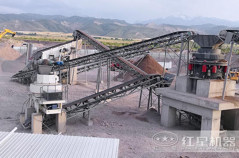 廣西用戶制砂作業(yè)現(xiàn)場(chǎng)