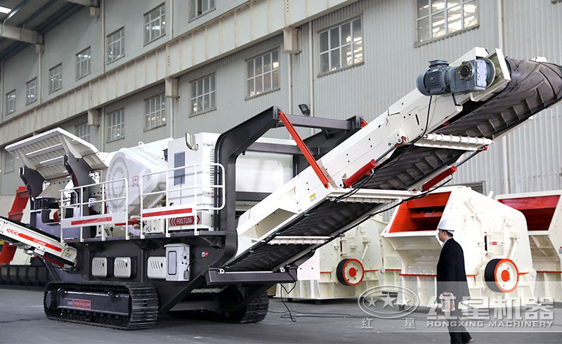 履帶式移動破碎機