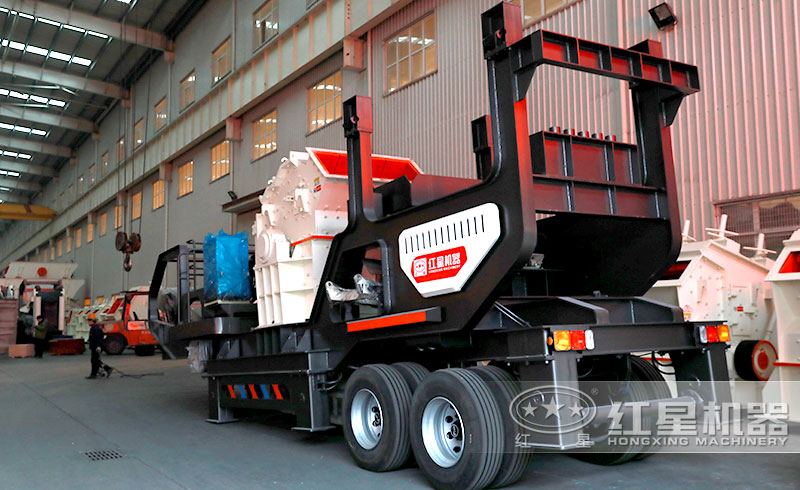 輪胎式移動破碎機