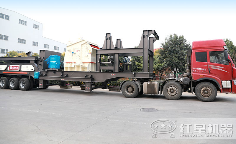 輪胎式移動(dòng)制砂設(shè)備發(fā)貨現(xiàn)場(chǎng)