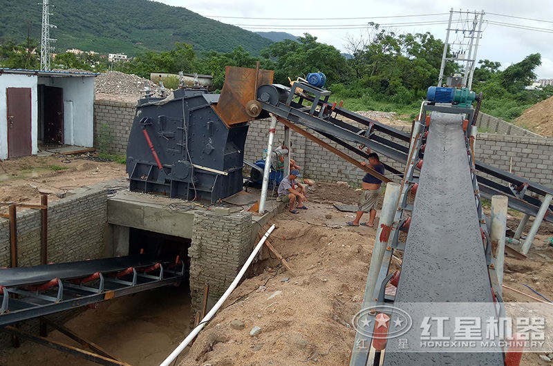 反擊式破碎生產(chǎn)線