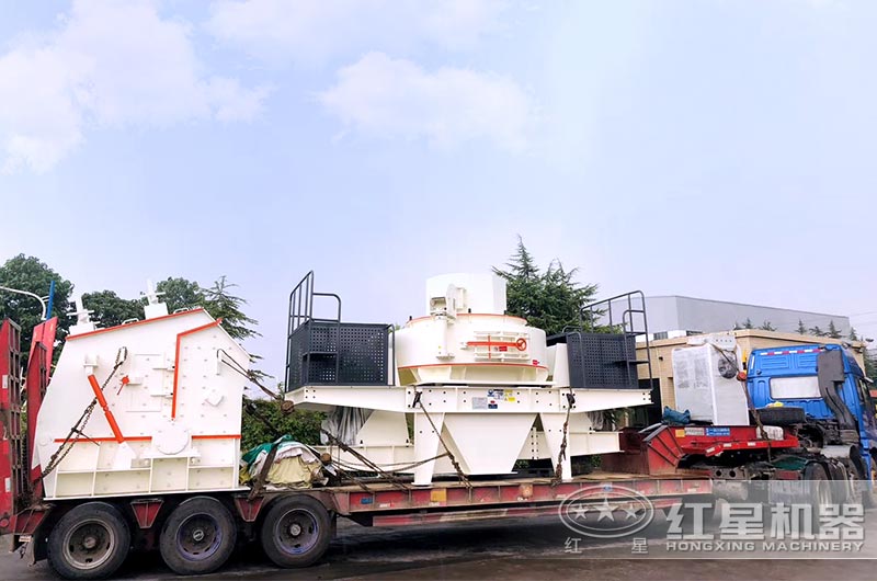 小型成套打砂機設(shè)備發(fā)貨