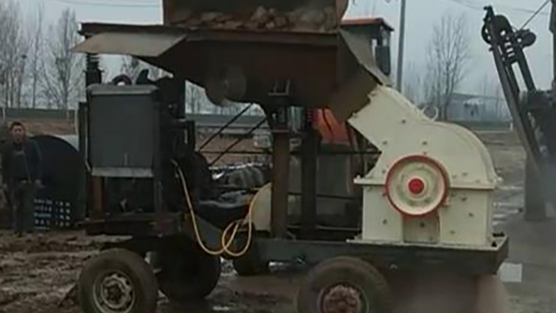 蝸牛破碎機(jī)制沙現(xiàn)場(chǎng)