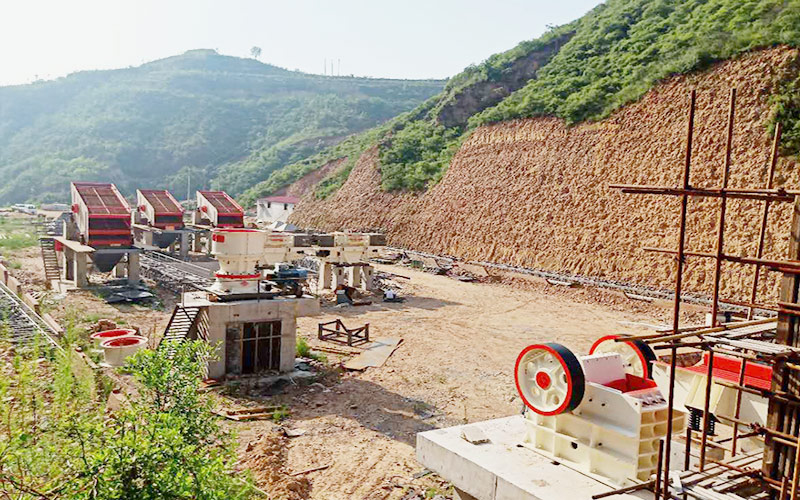 浙江杭州玄武巖破碎生產(chǎn)線-紅星機(jī)器